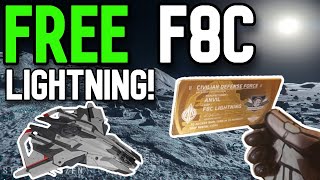 HOW TO GET A FREE F8C LIGHTNING IN STAR CITIZEN 3.24.1! *FAST* *EASY*