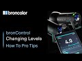 Changing Power Levels with the bronControl App | broncolor How To - Pro Tips