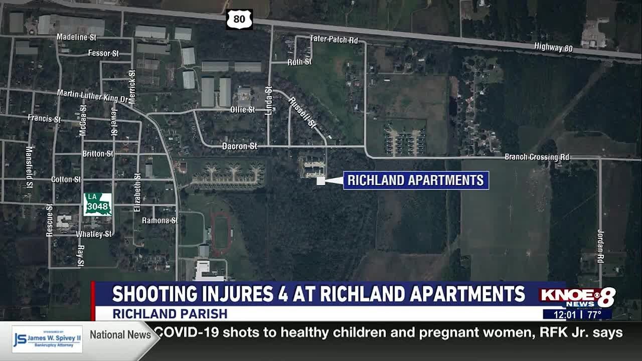 Suspect in Richland Apartment shooting arrested in Alexandria - YouTube