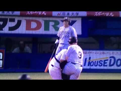 2015/5/13 阪神×ヤクルト マートン挑発 タックル 乱闘寸前