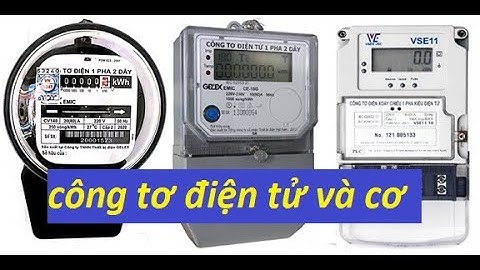 công tơ điện tử là gì ,công tơ điện tử khác gì công tơ cơ ,What is an electronic meter?