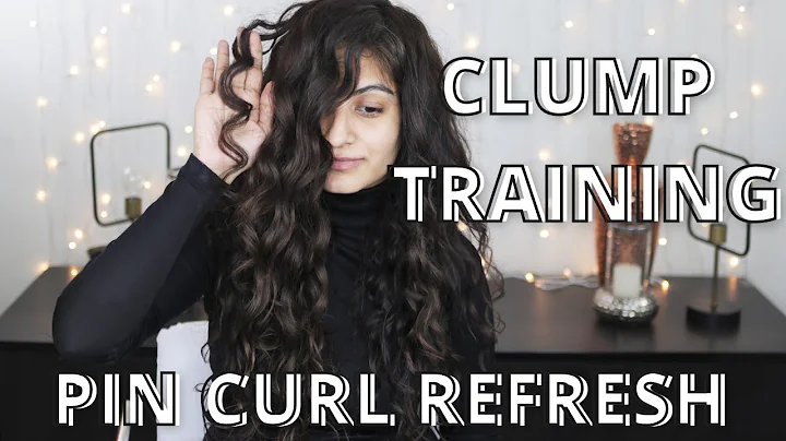 PIN CURL REFRESH | CLUMP TRAINING CURLY HAIR