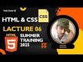 Online Training 2025 | Lacture 6 | Html & Css Amit Coder 91 | #coding #summertraining #htmlcode #css