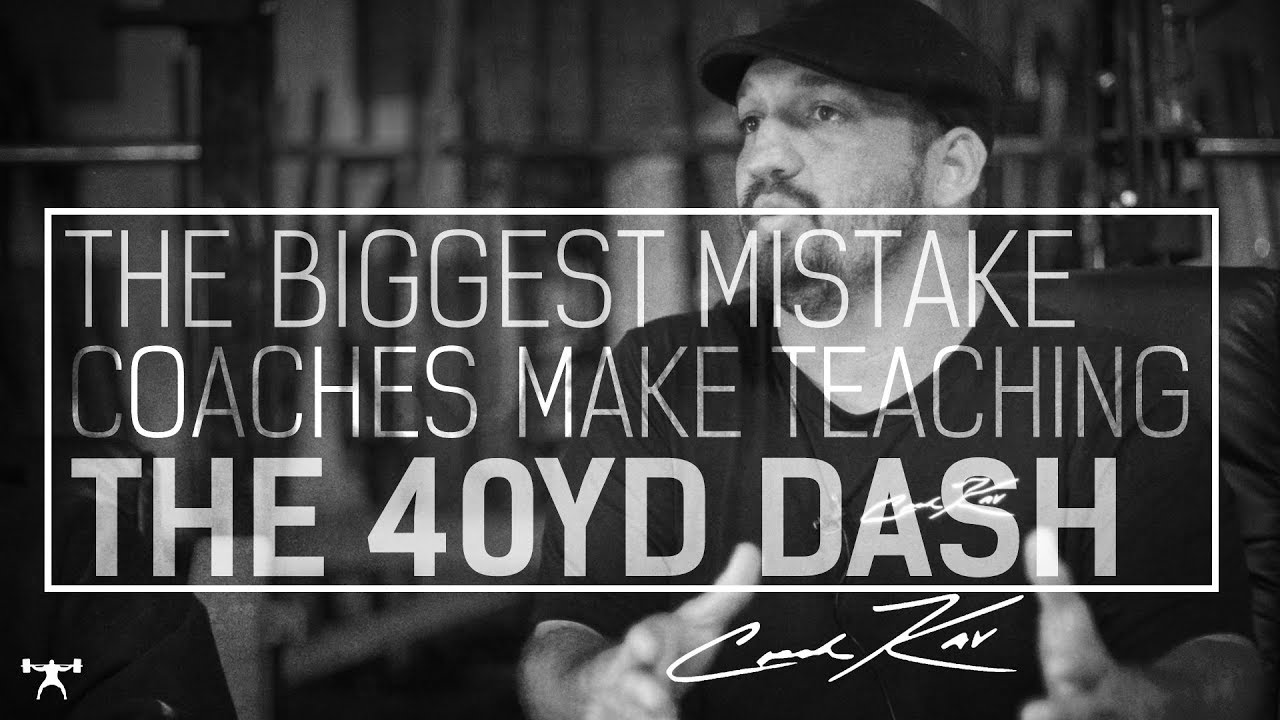 The Biggest Mistake Coaches Make Teaching the 40-Yard Dash | elitefts.com kavar