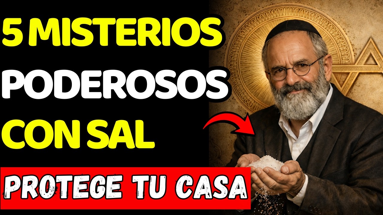 NO HAGAS ESTO con SAL en casa: 5 misterios (sabiduría judía) para cortar fugas y discusiones