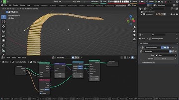 Blender geometry nodes: Stairs along curve