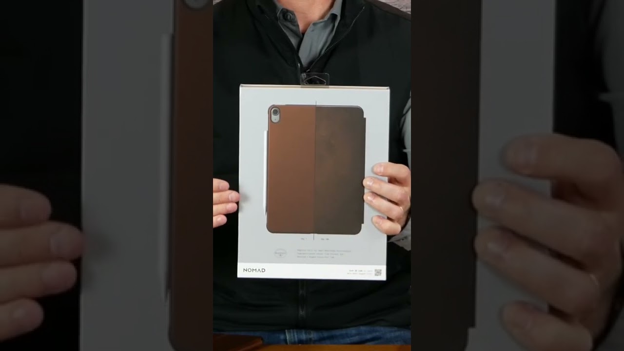 NOMAD GOODS IPAD AIR MODERN LEATHER CASE. #shorts