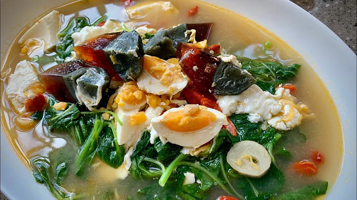 Chinese Spinach with 3 eggs | 三蛋苋菜 - DayDayNews