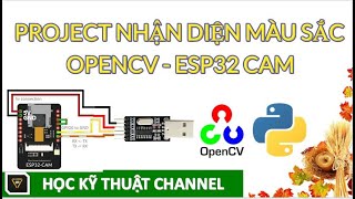 Color Detection Project Using OpenCV, Python, and ESP32-CAM Update