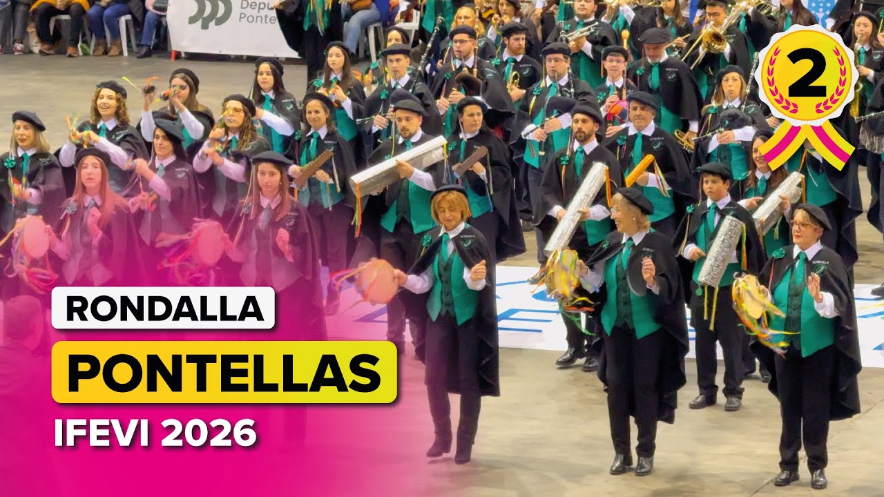 RONDALLA de PONTELLAS 🎶 | 2° PREMIO Concurso de Rondallas IFEVI 2026 🥁