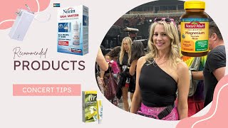 What I bring to Concerts & Shows to MAXIMIZE Comfort and Health