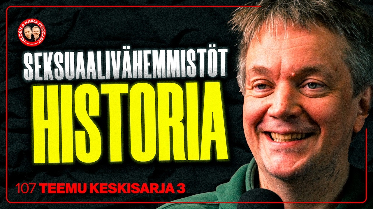 #107 – TEEMU KESKISARJA: Seksuaalivähemmistöjen oikeudet, vaino ja tarinat Suomen historiassa