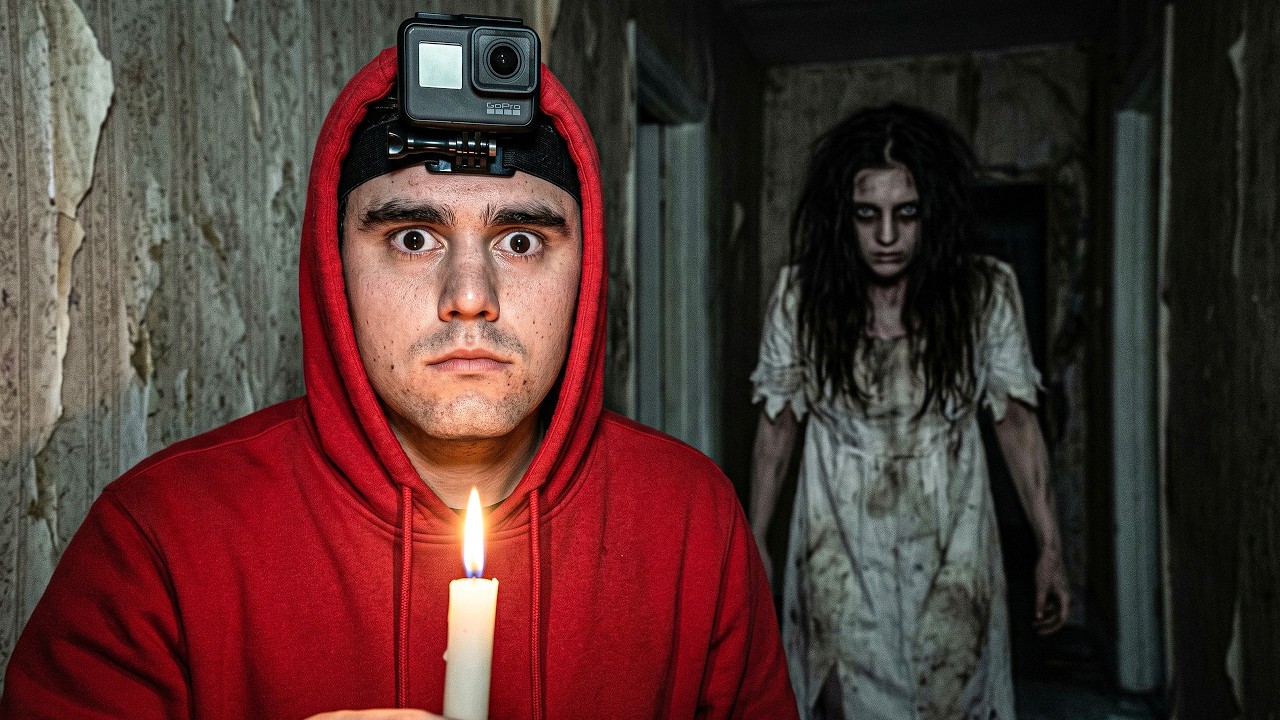 Overnight in a REAL Haunted House