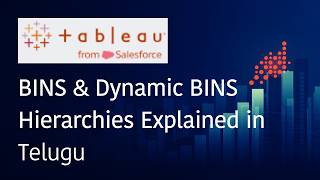 Tableau Bins, Dynamic Bins & Hierarchies Full Tutorial in Telugu | Beginner to Advanced