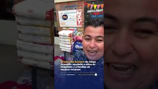 Diego Acevedo llevaba esperanza a hospitales y hogares con sus campañas solidarias | Oro Noticias