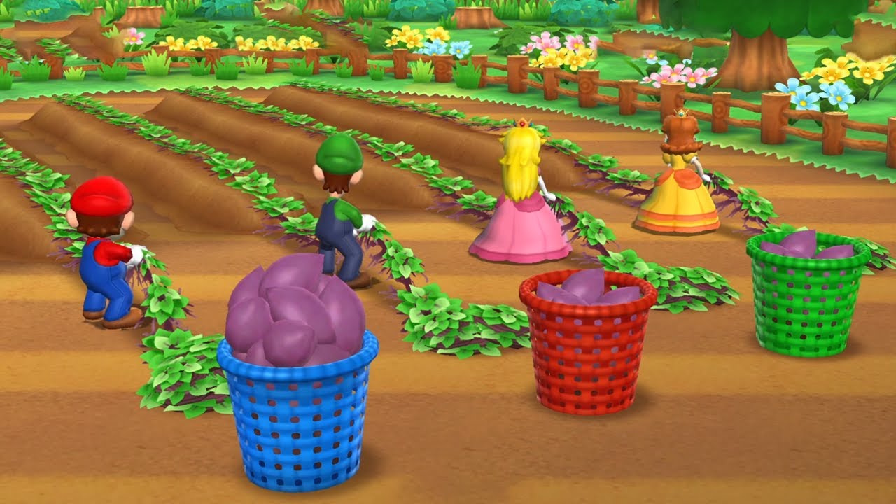 Mario Party 9 - Step It Up - Mario vs Luigi vs Peach vs Daisy (Master Difficulty)