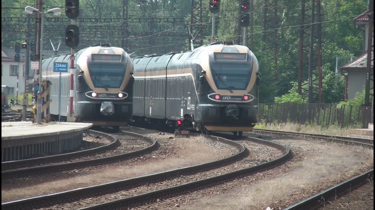 2x LEO Express - Stretnutie v Českej Třebovej