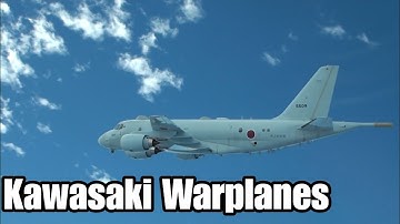 Ontdek de innovatieve militaire vliegtuigen van Japan door Kawasaki