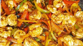 How To Make Jamaican Style Reggae Shrimp ||Easy Shrimp Recipe ||zendre_home_style_cooking