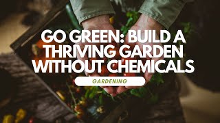 Go Green: How To Build A Thriving Garden Without Chemicals