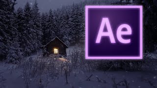 Make a Snow Scene in After Effects Tutorial (For Beginners)