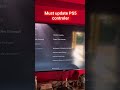 must update PS5 controler #ps5 #ps5update#ps5gaming #ps5tips #ps5games