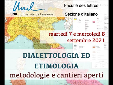 Dialettologia ed etimologia /1