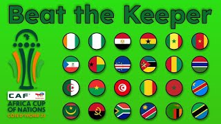 African Cup of Nations Ivory Coast 2023 - Beat the Keeper | Marble Race