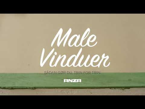 Video: Kan du male vinduesrammer?