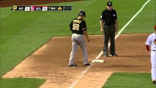 2013/09/07 Pirates score on error