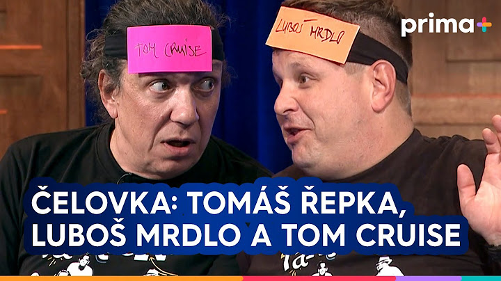 Partička: Čelovka: Tomáš Řepka, Luboš Mrdlo a Tom Cruise