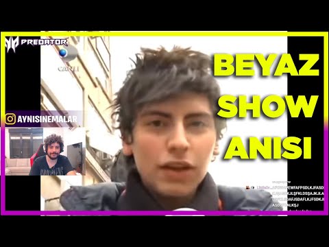 Hype - Beyaz Show'da Düm Tek Tek Söylediği Videosunu İzliyor.