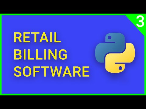 Retail Billing Software || Using Python ||  Working on Title bar and background || Part - 2