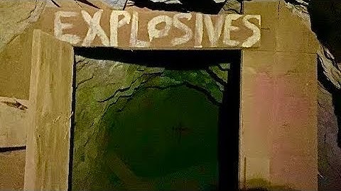 Het verkennen van zeldzame explosieven, testbunkers en enorme grotten in de verlaten Delano-mijn ...