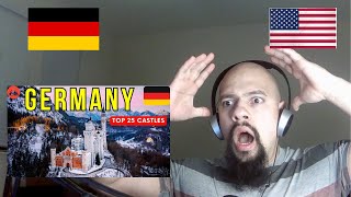 American Reacts To 25 Most Beautiful Castles and Palaces in Germany