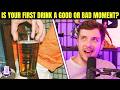 Do we Remember Our First Drink??