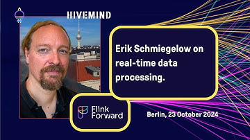 Erik Schmiegelow on real-time data processing. Flink Forward Berlin 2024