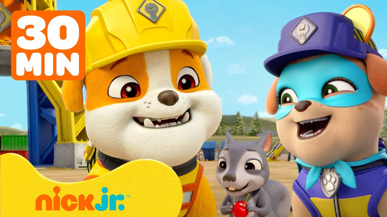Rubble | Akcje ratunkowe Rubble'a w Builder Cove! z Mix & Motor | 30 Minut | Nick Jr. Polska