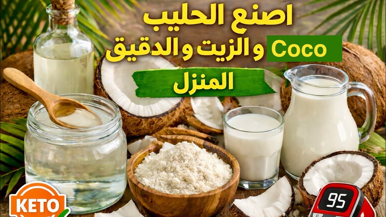 عمل زيت وحليب جوز الهند المنزلي: وصفة كيتو سهلة ولذيذة!