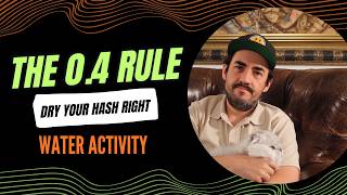 Download lagu Water Activity in Hash: The 0.4 Rule for Static Sift - Triboelectric Tuesdays Episode 22