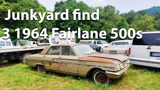 Ford Fairlane 500 & Ranch Wagon #ford #fairlane #junkyard