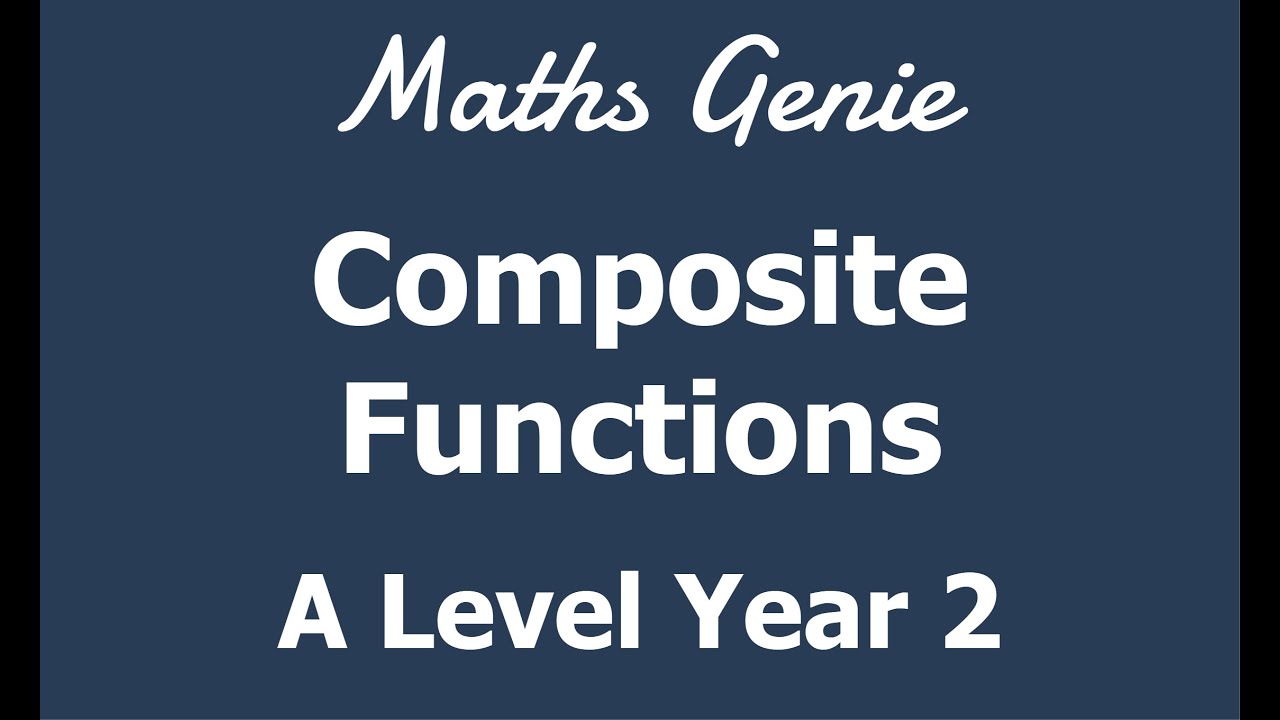 Composite Functions - YouTube