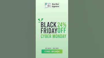 New User Approve Securely manage WordPress user registrations—24% OFF Cyber Monday deal!
