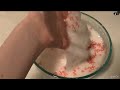 Milky slime recipe! White glue water slime! How to!