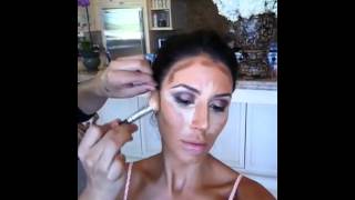 Makeup contouring with Etienne Ortega