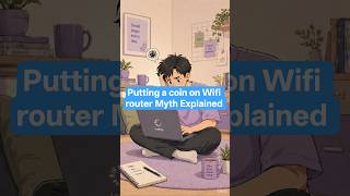 Putting a coin on Wifi router Myth Explained #shorts #shortvideo #viral #trending #viral #technology