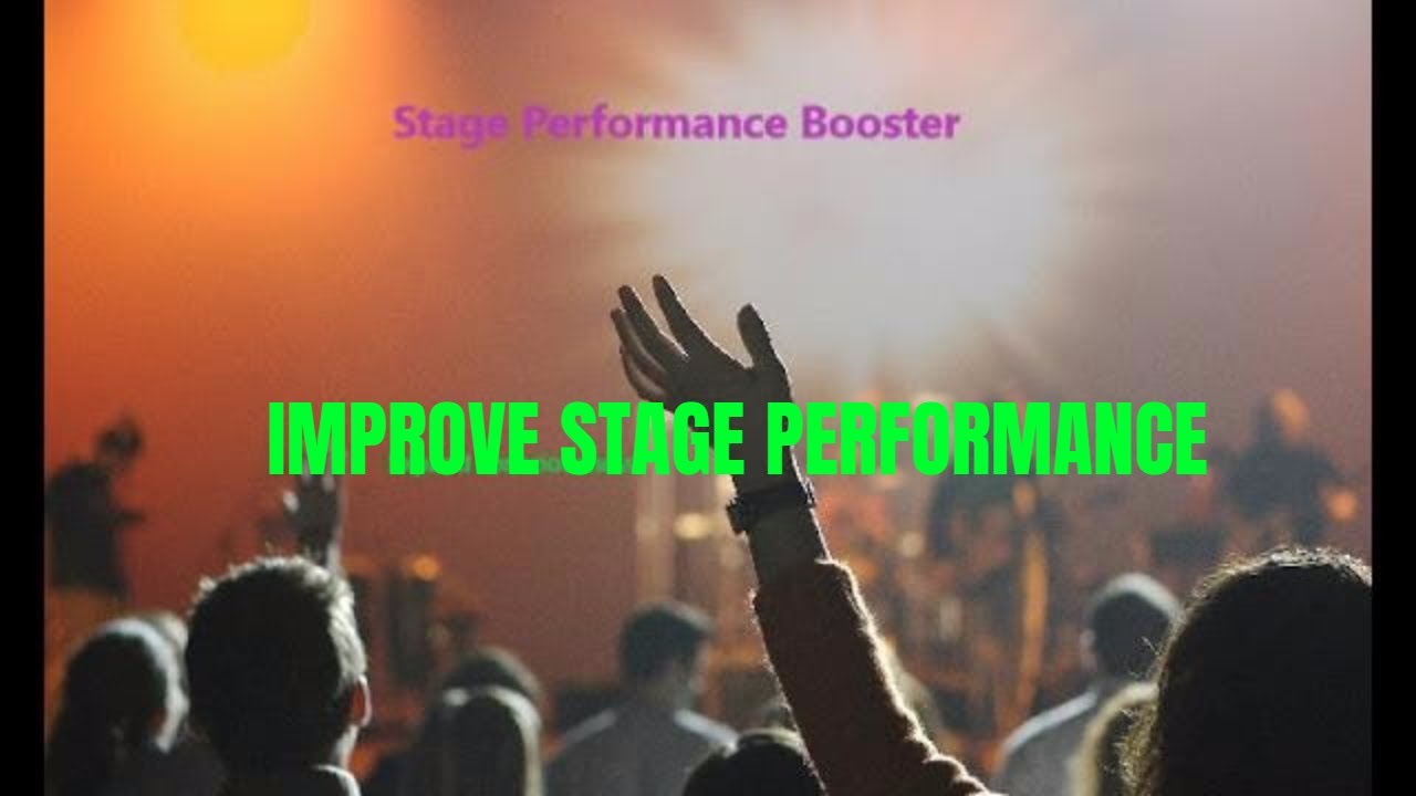 Improve Stage Performance Subliminal Affirmations - YouTube