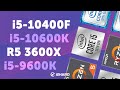 Тест Intel Core i5-10400F и i5-10600K. Сравнение с Ryzen 5 3600X и Core i5-9600K