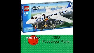 LEGO City 7893 Passenger Plane - Quick Build and Review