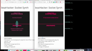 beatHacker: Socket Synth Demo